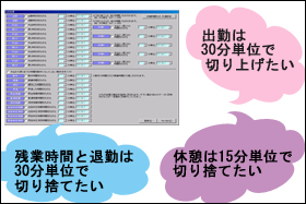 指静脈認証タイムレコーダーLAN版